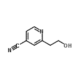 结构式 CAS# 106474-82-2, 2-(2-羟基乙基)异烟腈