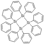 结构式 CAS# 1065-95-8, 1,1,2,2,3,3,4,4-八(苯基l)四硅杂环丁烷