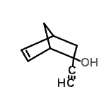 CAS 登录号：106697-35-2， 2-乙炔基双环[2.2.1]庚-5-烯-2-醇