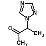 CAS 登录号：106836-80-0， 3-(1H-1,2,4-三唑-1-基)-2-丁酮