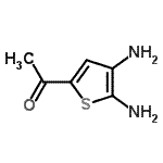 CAS#: 106850-15-1， 1-(4,5-Diamino-2-Thienyl)Ethanone