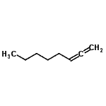 CAS 登录号：1072-19-1， 1,2-辛二烯