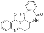 CAS 登录号：107290-05-1， (-)-6,7,7a,8-四氢喹唑啉并(3',2':1,6)吡啶并(2,3-b)(1,4)苯并二氮杂卓-9,16-二酮