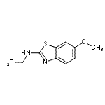 CAS 登录号：107468-62-2， N-乙基-6-甲氧基-1,3-苯并噻唑-2-胺