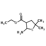 CAS#: 107479-59-4， Ethyl 2-Amino-5,5-Dimethyltetrahydro-3-Thiophenecarboxylate