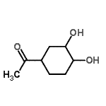 CAS 登录号：107513-62-2， 1-(3,4-二羟基环己基)乙酮