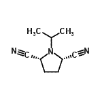 CAS 登录号：107643-44-7， (2R,5S)-1-异丙基-2,5-吡咯烷二甲腈