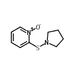 CAS 登录号：107644-88-2， 2-(1-吡咯烷基硫基)吡啶1-氧化物