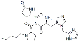 CAS#: 107810-09-3， (2S)-N-[(2S)-2-Amino-3-[3-(1H-Imidazol-2-Ylmethyl)Imidazol-4-Yl]Propanoyl]-5-Oxo-N-[(2S)-1-Pentylpyrrolidine-2-Carbonyl]Pyrrolidine-2-Carboxamide