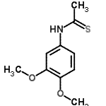 CAS 登录号：107963-01-9， N-(3,4-二甲氧基苯基)硫代乙酰胺