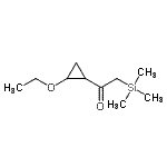 CAS 登录号：108163-20-8， 1-(2-乙氧基环丙基)-2-(三甲基硅烷基)乙酮
