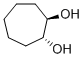 结构式 CAS# 108268-28-6, (1R,2R)-1,2-环庚烷二醇