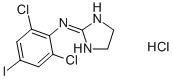 CAS 登录号:108294-53-7, N-(2,6-二氯-4-碘苯基)-4,5-二氢-1H-咪唑-2-胺