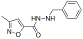CAS 登录号：1085-32-1， 3-甲基-N'-(苯基甲基)-1,2-恶唑-5-甲酰肼