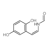 CAS 登录号：108536-24-9， N-[(Z)-2-(2,5-二羟基苯基)乙烯基]甲酰胺