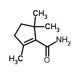 CAS#: 108573-16-6， 2,5,5-Trimethyl-1-Cyclopentene-1-Carboxamide