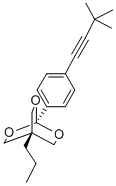CAS#: 108613-94-1， 4-[4-(3,3-Dimethylbut-1-Ynyl)Phenyl]-1-Propyl-3,5,8-Trioxabicyclo[2.2.2]Octane