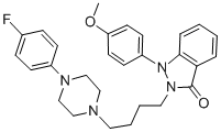 CAS#: 108674-88-0， 2-[4-[4-(4-Fluorophenyl)Piperazin-1-Yl]Butyl]-1-(4-Methoxyphenyl)Indazol-3-One