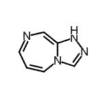 CAS 登录号：108775-12-8， 1H-[1,2,4]三唑并[4,3-a][1,4]二氮杂卓