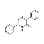 CAS 登录号：1088-34-2， 3,6-二苯基-2-吡嗪醇