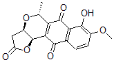 CAS 登录号：108890-89-7， (3aR-(3aalpha,5alpha,11balpha))-3,3a,5,11b-四氢-7-羟基-8-甲氧基-5-甲基-2H-呋喃并(3,2-b)萘并(2,3-d)吡喃-2,6,11-三酮