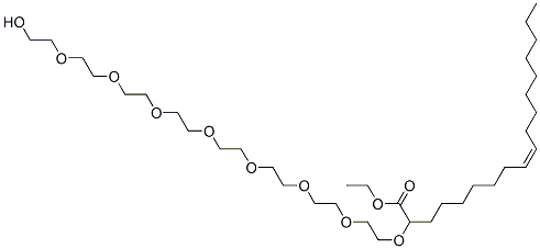 CAS 登录号：109-33-1， 2-[2-[2-[2-[2-[2-[2-[2-(2-羟基乙氧基)乙氧基]乙氧基]乙氧基]乙氧基]乙氧基]乙氧基]乙氧基]乙基(Z)-十八碳-9-烯酸酯