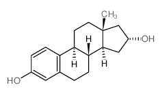 CAS 登录号：1090-04-6， (8S,9S,13R,14S,16R)-13-甲基-6,7,8,9,11,12,14,15,16,17-十氢环戊烯并[a]菲-3,16-二醇