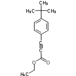 CAS#: 109034-26-6， Ethyl 3-[4-(2-Methyl-2-Propanyl)Phenyl]-2-Propynoate