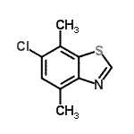 CAS#: 109069-78-5， 6-Chloro-4,7-Dimethyl-1,3-Benzothiazole