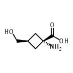 CAS 登录号：109794-96-9， 反式-1-氨基-3-(羟基甲基)环丁烷羧酸