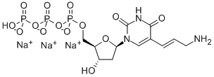 CAS#: 109921-28-0， 5-(3-Amino-1-Propenyl)-2'-Deoxy-Uridine 5'-(Tetrahydrogen Triphosphate) Tetraammonium Salt