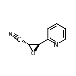 CAS 登录号：110038-41-0， (2R,3R)-3-(2-吡啶基)-2-环氧乙烷甲腈