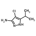 CAS 登录号：110086-10-7， 4-氯-5-异丙基-1H-吡唑-3-胺