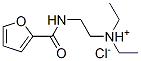 CAS 登录号：110358-89-9， 二乙基-[2-(呋喃-2-羰基氨基)乙基]氯化铵