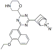 CAS#: 110383-50-1， 7-[4-(4-Ethoxynaphthalen-1-Yl)-6-Morpholin-4-Yl-1,3,5-Triazin-2-Yl]-1,4-Diazabicyclo[2.2.2]Octane
