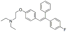 CAS#: 110465-94-6， N,N-Diethyl-2-[4-[(Z)-1-(4-Fluorophenyl)-2-Phenylethenyl]Phenoxy]Ethanamine