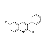 CAS 登录号：110486-57-2， 6-溴-3-苯基-2(1H)-喹啉酮