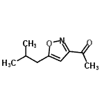 CAS 登录号：110578-31-9， 1-(5-异丁基-1,2-恶唑-3-基)乙酮
