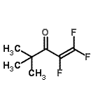 CAS 登录号：110784-72-0， 1,1,2-三氟-4,4-二甲基-1-戊烯-3-酮
