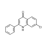 CAS 登录号：110802-16-9， 7-氯-2-苯基-4-喹啉醇