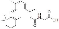 CAS 登录号：110848-62-9， 2-[[(2Z,4E,6E,8E)-3,7-二甲基-9-(2,6,6-三甲基-1-环己烯基)壬-2,4,6,8-四烯酰基]氨基]乙酸