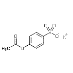 CAS 登录号：110949-38-7， 钾4-乙酰氧基苯磺酸酯