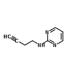 CAS 登录号：111097-54-2， N-(3-丁炔-1-基)-2-嘧啶胺