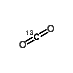 结构式 CAS# 1111-72-4, (<sup>13</sup>C)甲烷二酮