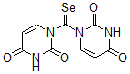 CAS 登录号:111128-91-7, 1-(2,4-二氧代嘧啶-1-基)硒杂甲酰基嘧啶-2,4-二酮