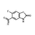CAS#: 111332-15-1， 6-Fluoro-5-Nitro-1,3-Benzothiazol-2(3H)-One