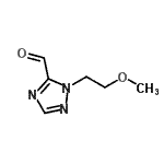 CAS 登录号：111340-49-9， 1-(2-甲氧基乙基)-1H-1,2,4-三唑-5-甲醛
