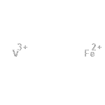 CAS 登录号：11147-86-7， 亚铁钒(3+)