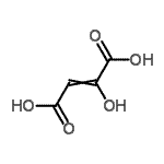 CAS 登录号：1115-67-9， 2-羟基-2-丁烯二酸