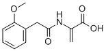 CAS#: 111542-07-5， 2-[[2-(2-Methoxyphenyl)Acetyl]Amino]Prop-2-Enoic Acid